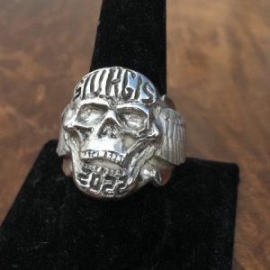 2022 Silver Skull Ring