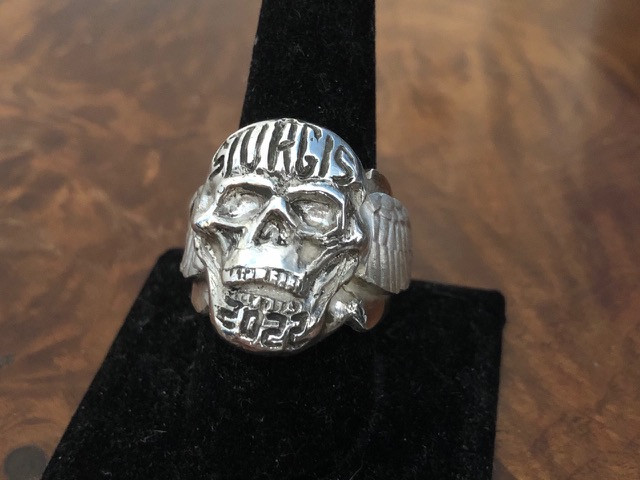 2022 Silver Skull Ring