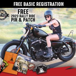 FREE- Sturgis Rally Basic Registration 2025 <br>*To Be Picked Up At The Rally<br>NO Shipping