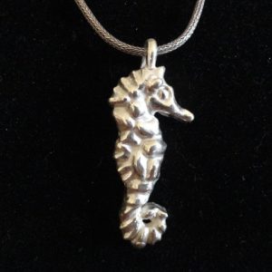 Seahorse Pendant - Sterling Silver