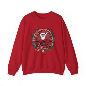 2025 Sturgis Rally Santa Claus Ugly Sweatshirt