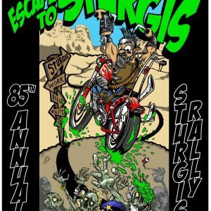 Sturgis 2025 Limited Edition Registration Poster