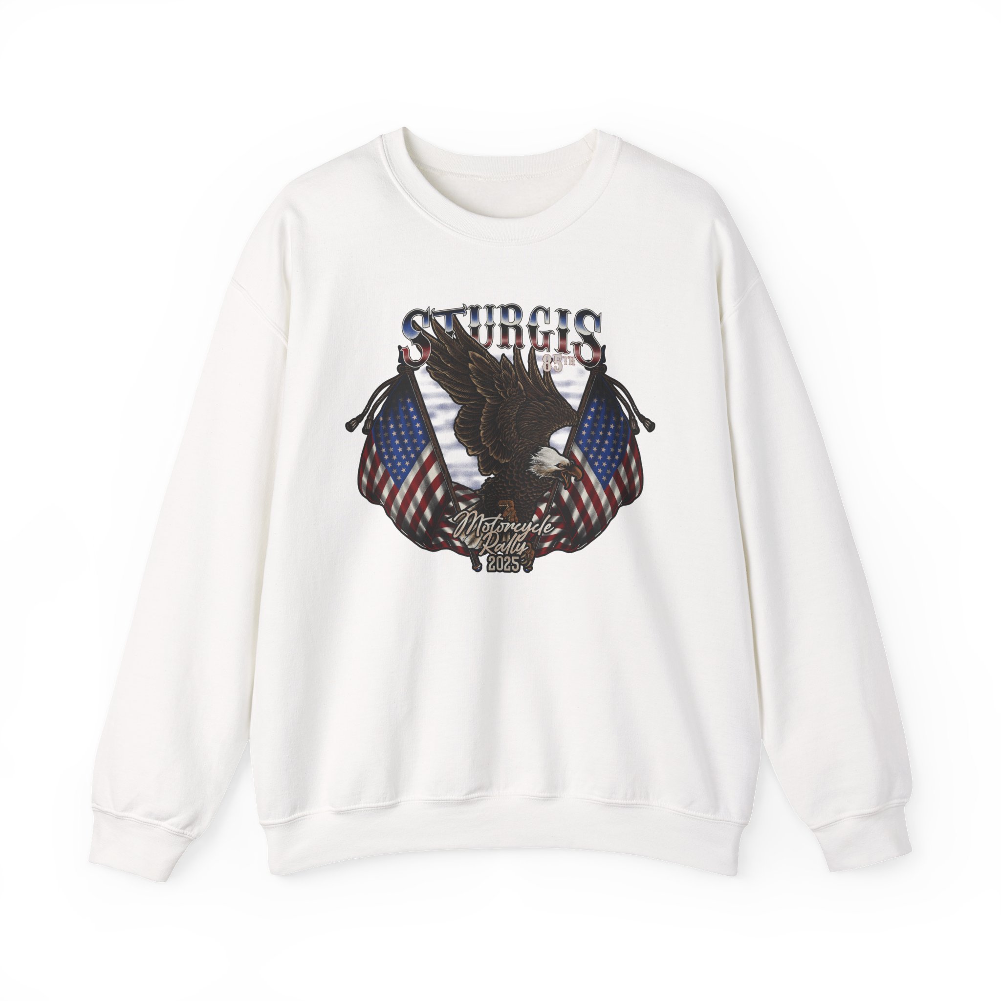2025, 85th Annual Sturgis Motorcycle Rally, Eagle SweatShirt, Black Friday Special