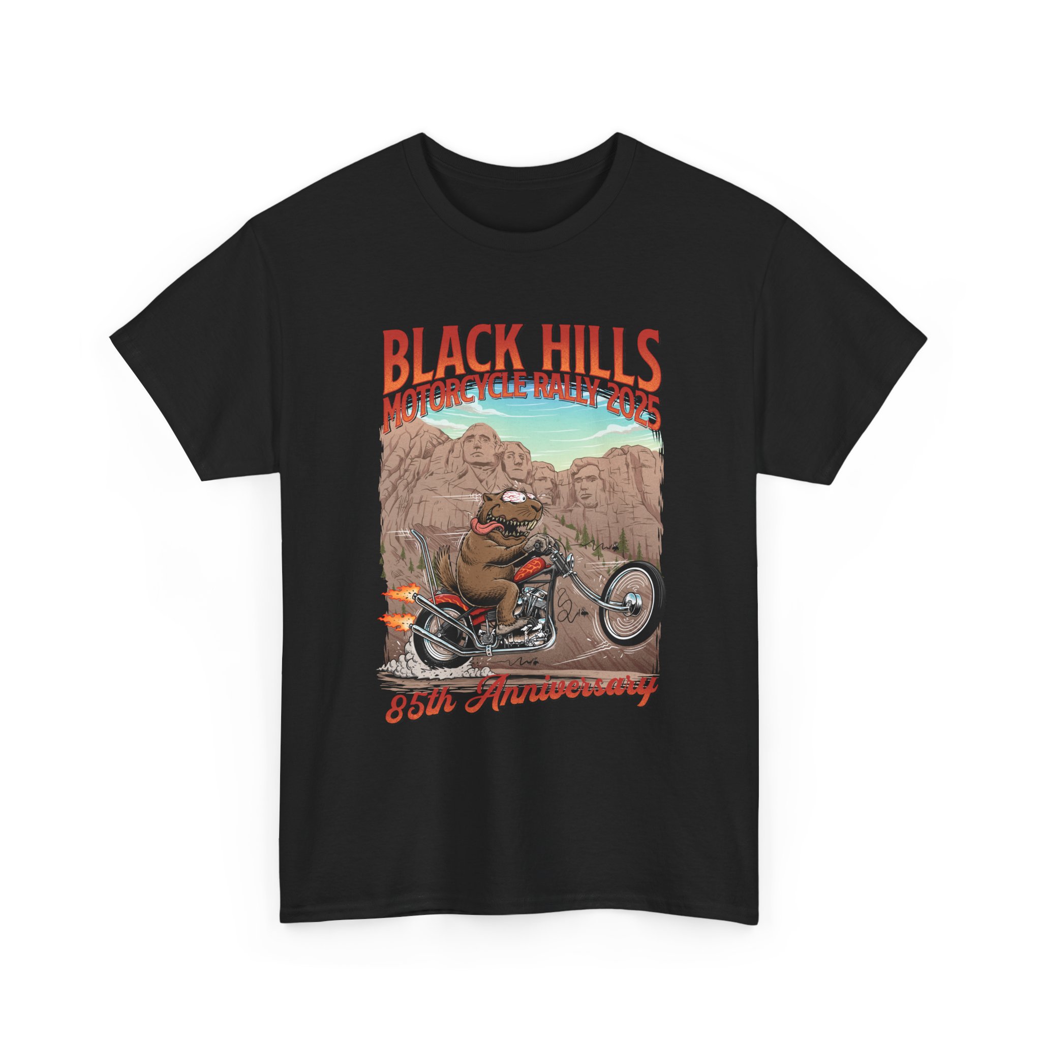 2025 Cruisin Mt Rushmore, 85th Black Hills Motorcycle Rally, Prairie Dog Rat Fink - Image 3