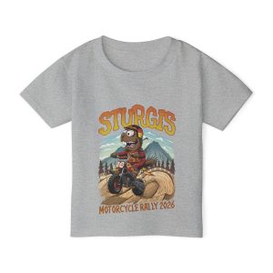 2026 Sturgis Motorcycle Rally Toddler T-Shirt, Prairie Dog Rat Fink, Bike Racer