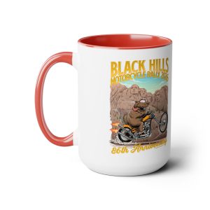 2026 Sturgis 86th Prairie Dog Fink, Two-Tone Coffee Mug, 15oz