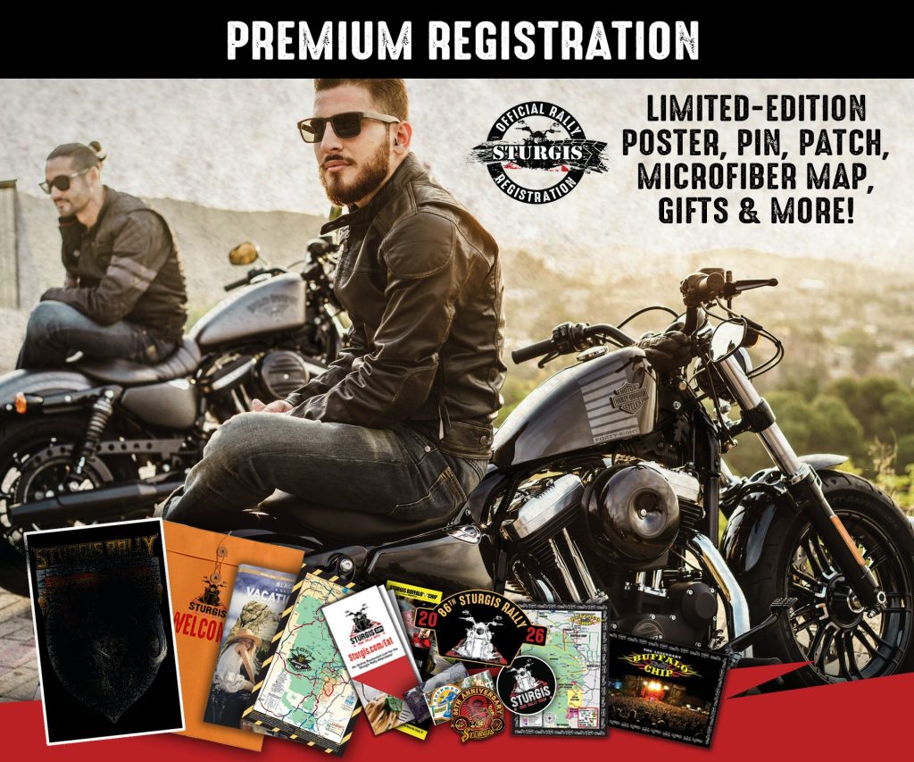 Sturgis Premium Registration Pack